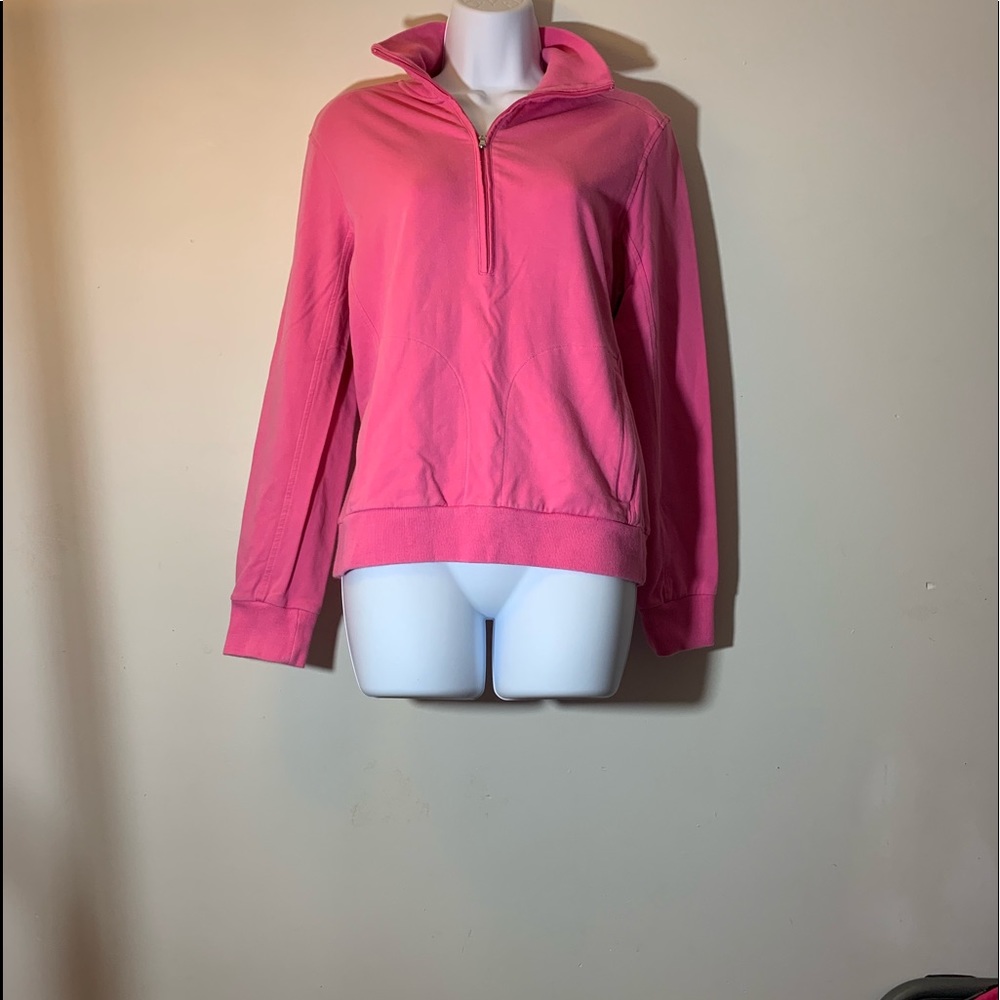 Ralph Lauren Golf Pink 1/4 Zip Pullover